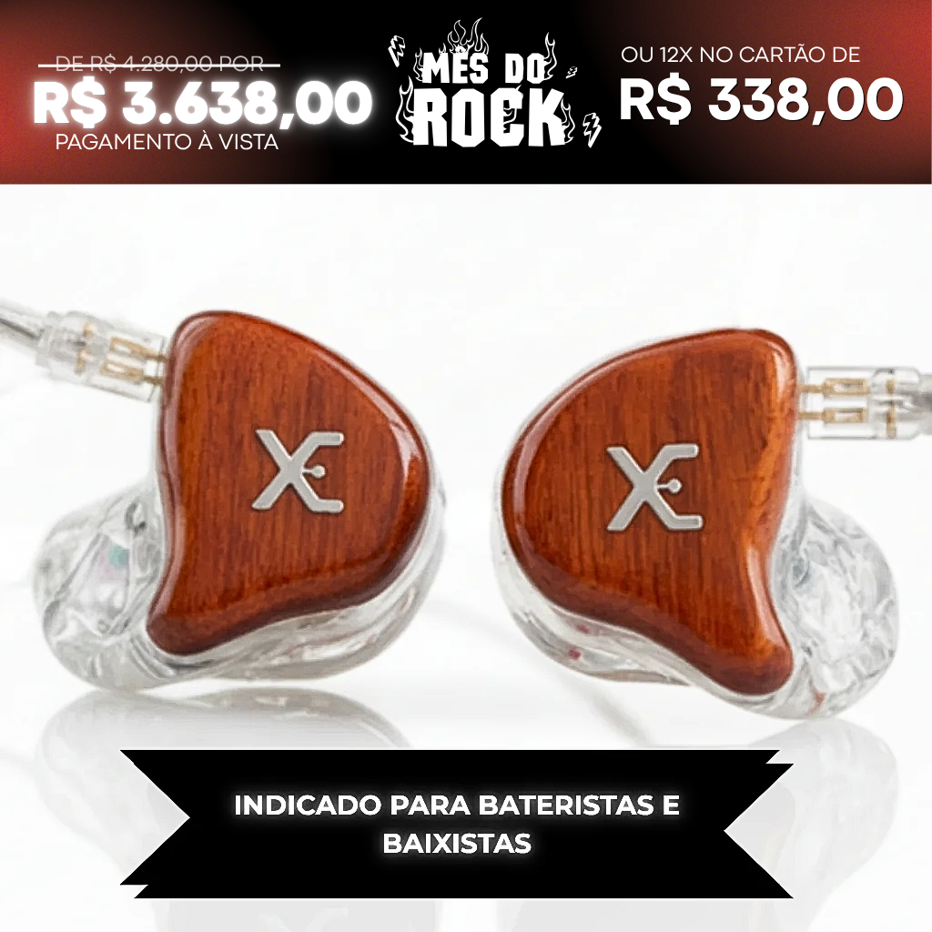 Fone In Ear XE3/PRO – Loja Fone Moldados Xtreme Ears
