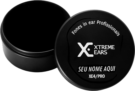 Case Metálica Personalizada para Fones In Ear | Xtreme Ears