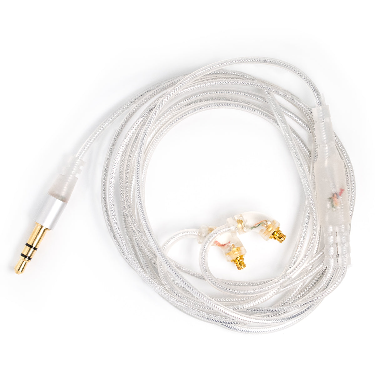 Cabo MMCX Transparente com 18 Fios de Cobre Puro – Loja Fone