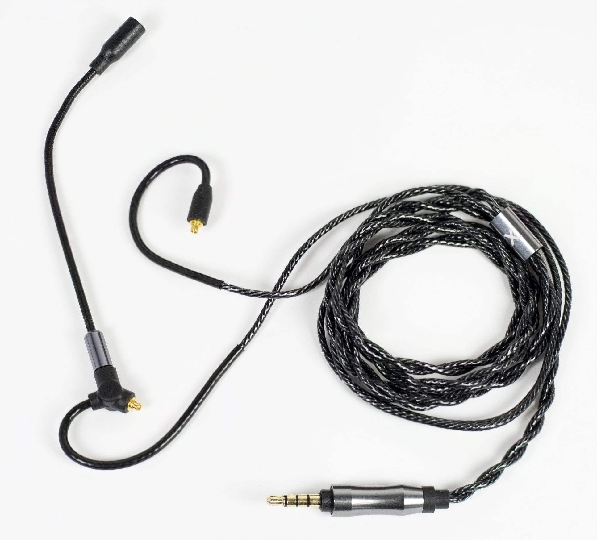 Cabo Headset Para Fone De Ouvido in Ear Gamer com Microfone boom